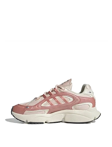 Жіночі кросівки Adidas OZMILLEN з екошкіри рожеві - фото 2 - Miraton