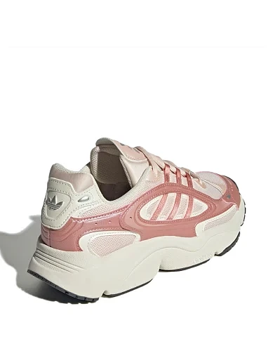 Жіночі кросівки Adidas OZMILLEN з екошкіри рожеві - фото 4 - Miraton