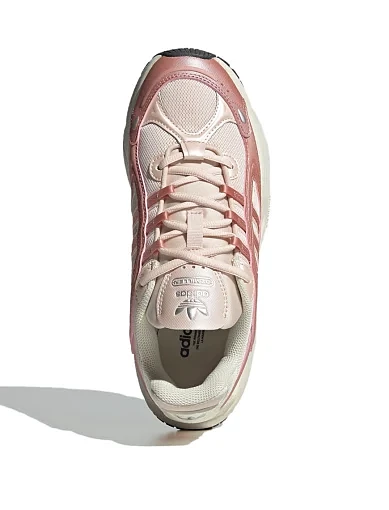 Жіночі кросівки Adidas OZMILLEN з екошкіри рожеві - фото 5 - Miraton