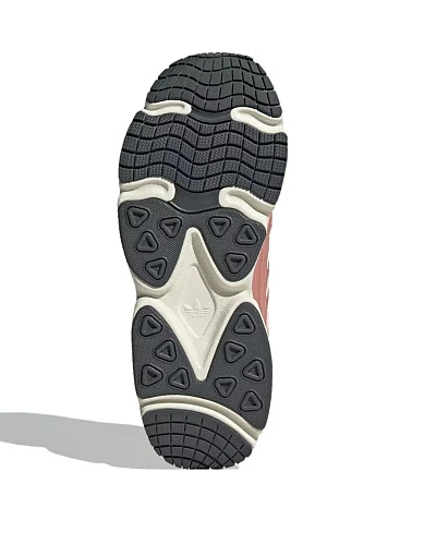 Жіночі кросівки Adidas OZMILLEN з екошкіри рожеві - фото 6 - Miraton