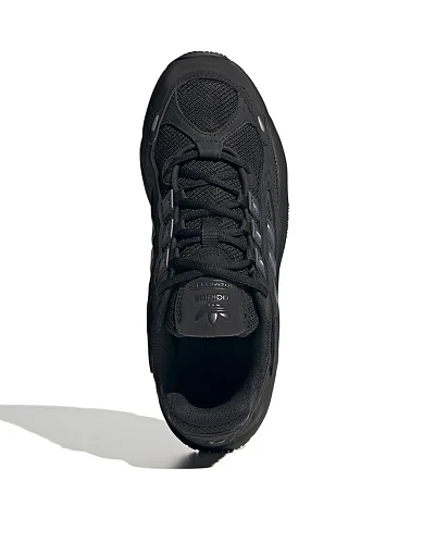 Жіночі кросівки Adidas OZMILLEN з екошкіри чорні - фото 5 - Miraton