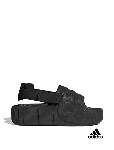 Жіночі сандалі Adidas Adilette 22 XLG гумові чорні фото 1
