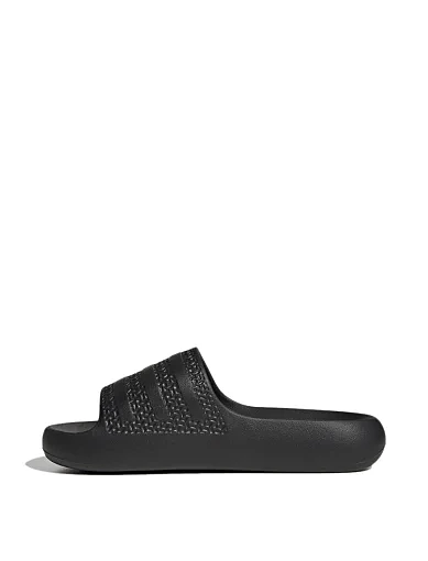 Жіночі шльопанці Adidas Adilette Ayoon гумові чорні - фото 2 - Miraton
