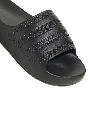 Жіночі шльопанці Adidas Adilette Ayoon гумові чорні - фото 7 - Miraton