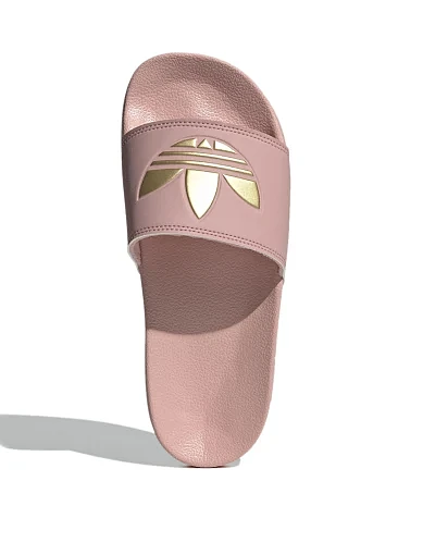 Жіночі шльопанці Adidas Adilette Lite гумові рожеві - фото 2 - Miraton