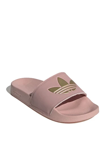 Жіночі шльопанці Adidas Adilette Lite гумові рожеві - фото 4 - Miraton