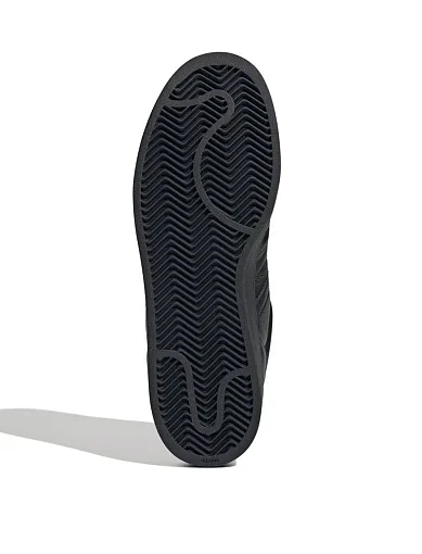 Чоловічі кеди Adidas Superstar II шкіряні чорні (JI0081) - фото 6 - Miraton