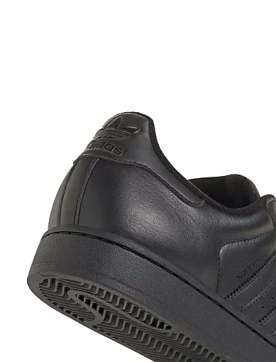 Чоловічі кеди Adidas Superstar II шкіряні чорні (JI0081) - фото 7 - Miraton