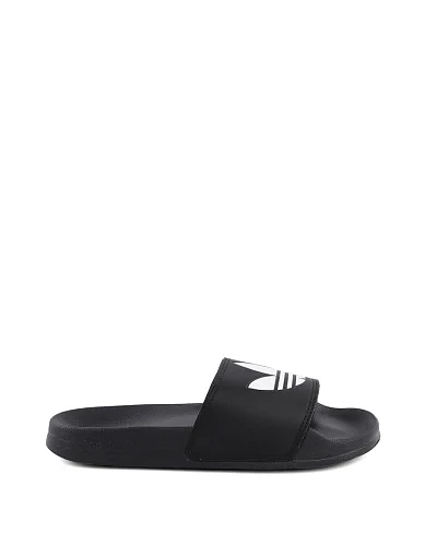 Чоловічі шльопанці Adidas Adilette гумові чорні фото 1