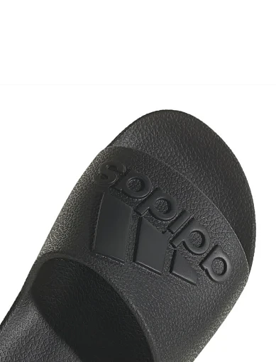 Мужские шлепанцы Adidas Adilette Aqua резиновые черные - фото 7 - Miraton