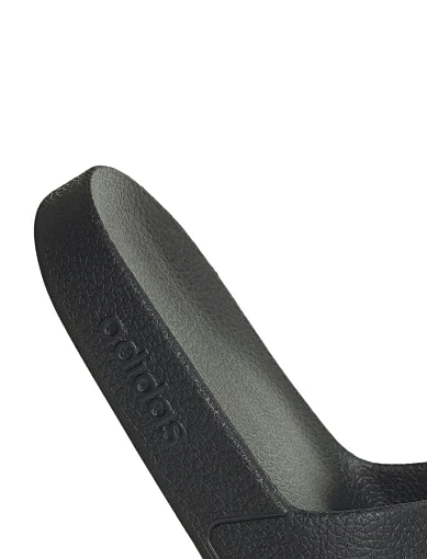 Мужские шлепанцы Adidas Adilette Aqua резиновые черные - фото 8 - Miraton