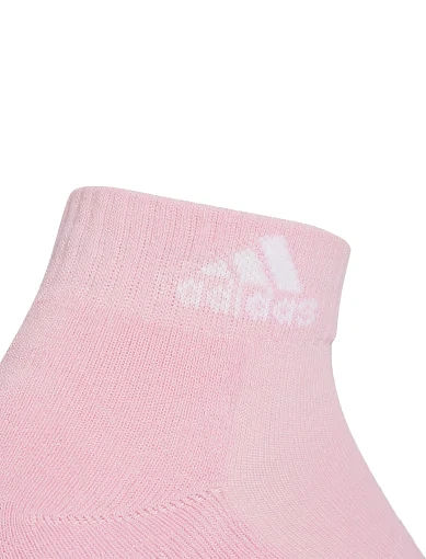 Короткі шкарпетки Adidas тканинні білі - фото 4 - Miraton