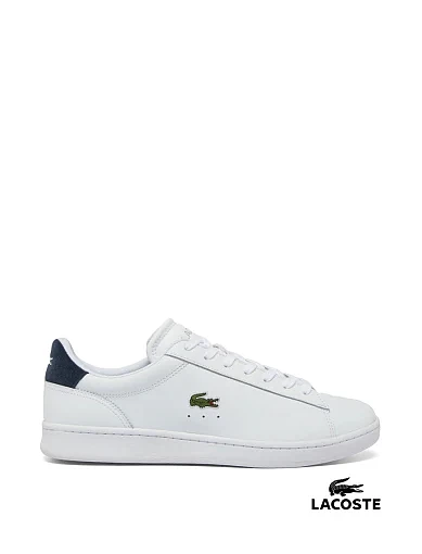 Чоловічі кеди Lacoste POWERCOURT 224 шкіряні білі фото 1