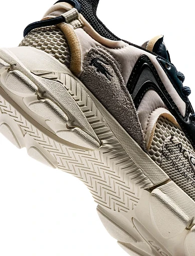 Чоловічі кросівки Lacoste L003 Neo Trainers велюрові бежеві (45SMA00012G9) - фото 5 - Miraton