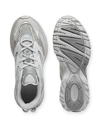 Чоловічі кросівки Lacoste L003 Neo шкіряні сірі (49SMA000608C) - фото 5 - Miraton