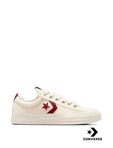 Жіночі кеди Converse Star Player шкіряні молочного кольору фото 1