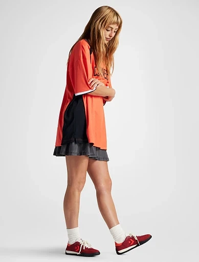 Жіночі кеди Converse Run Star Trainer замшеві червоні - фото 9 - Miraton