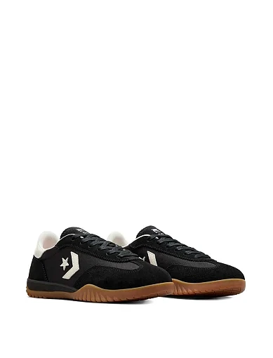 Жіночі кеди Converse Run Star Trainer замшеві чорні - фото 2 - Miraton