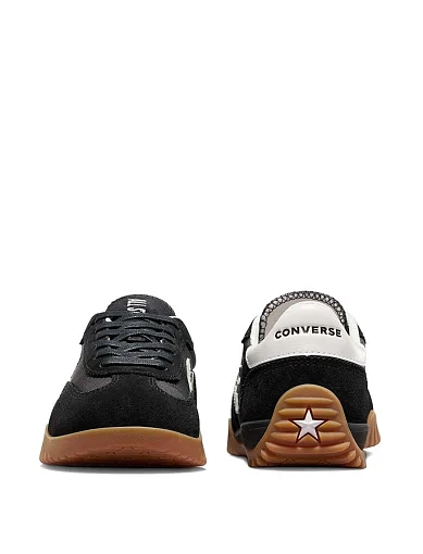 Жіночі кеди Converse Run Star Trainer замшеві чорні - фото 3 - Miraton