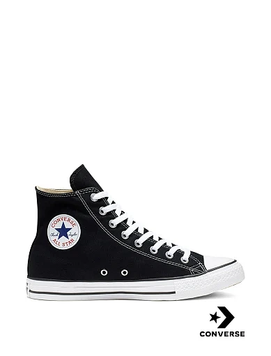 Жіночі кеди Converse Chuck Taylor All Star Hi тканинні чорні фото 1