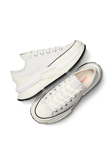 Жіночі кеди Converse RUN STAR LEGACY тканинні світло-сірі - фото 5 - Miraton