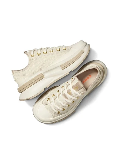 Жіночі кеди Converse Run Star Legacy CX тканинні бежеві - фото 5 - Miraton