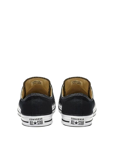 Жіночі кеди Converse Chuck Taylor All Star тканинні чорні - фото 3 - Miraton