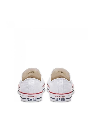 Жіночі кеди Converse Chuck Taylor All Star тканинні білі - фото 5 - Miraton