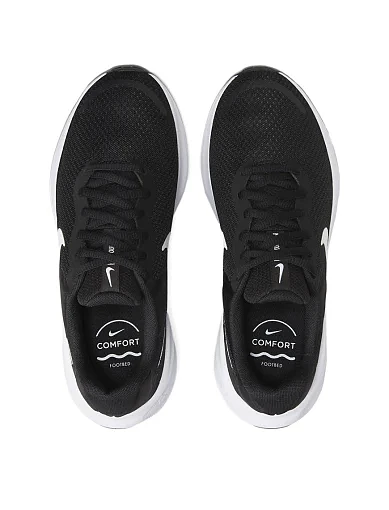 Жіночі кросівки Nike Revolution 7 тканинні чорні - фото 4 - Miraton