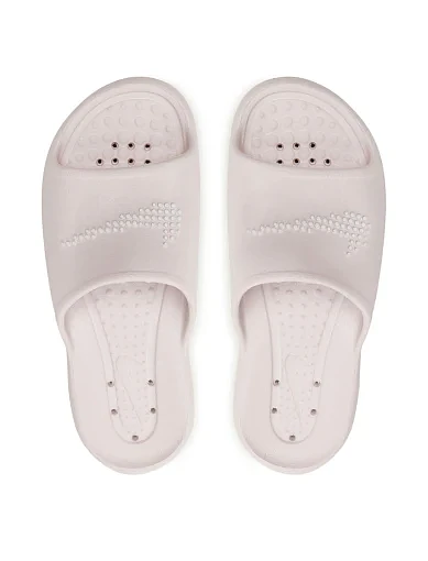 Жіночі шльопанці Nike Victori One Shower гумові рожеві - фото 4 - Miraton