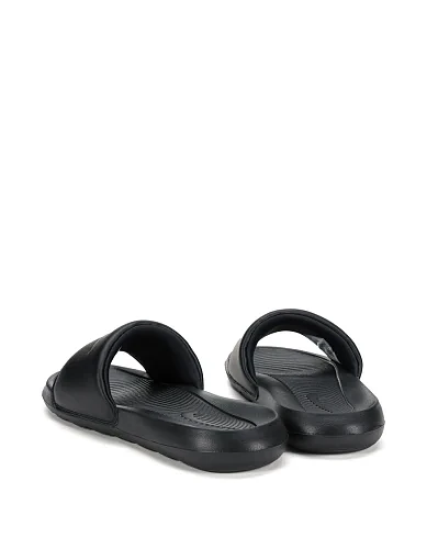 Жіночі шльопанці Nike VICTORI ONE гумові чорні - фото 4 - Miraton