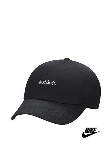 Кепка Nike Unstructured Jdi Cap тканинна чорна (FB5370-010) фото 1