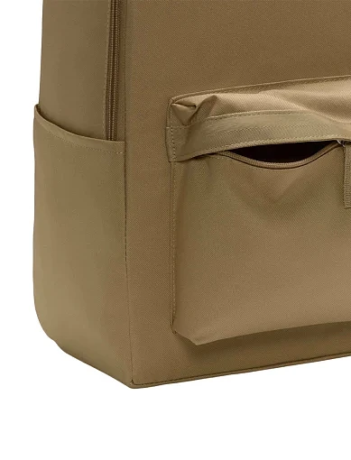 Мужская сумка Nike тканевая бежевая - фото 4 - Miraton