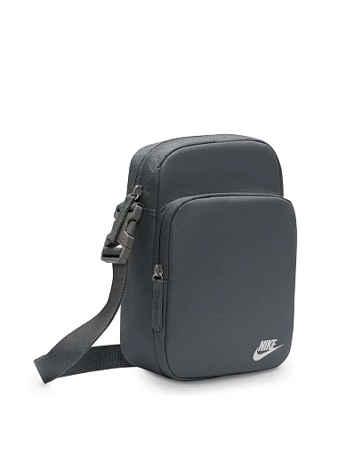 Чоловіча сумка месенджер Nike тканинна сіра (DB0456-084) - фото 4 - Miraton
