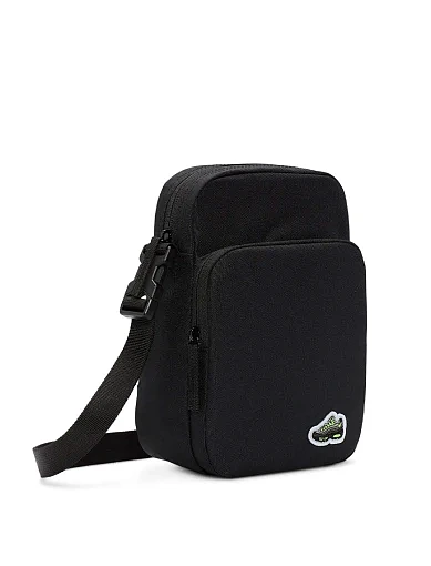 Чоловіча сумка месенджер Nike тканинна чорна (HJ8329-010) - фото 2 - Miraton