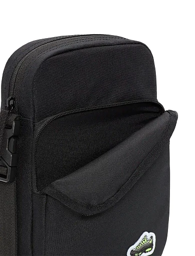 Чоловіча сумка месенджер Nike тканинна чорна (HJ8329-010) - фото 4 - Miraton