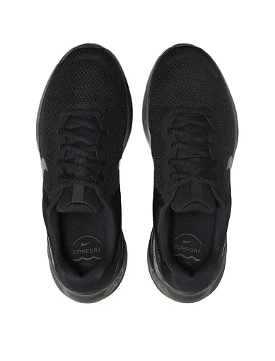 Чоловічі кросівки Nike Revolution 7 тканинні чорні (FB2207-005) - фото 4 - Miraton