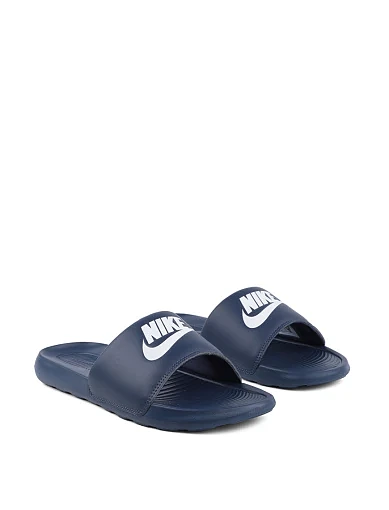 Чоловічі шльопанці Nike VICTORI ONE гумові сині (CN9675-401) - фото 2 - Miraton
