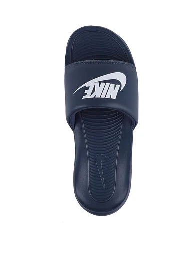 Чоловічі шльопанці Nike VICTORI ONE гумові сині (CN9675-401) - фото 4 - Miraton