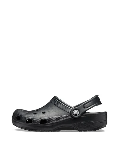 Жіночі крокси Crocs гумові чорні жіночі - фото 3 - Miraton