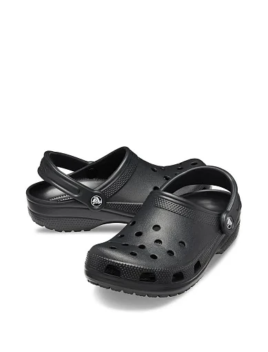 Жіночі крокси Crocs гумові чорні жіночі - фото 6 - Miraton