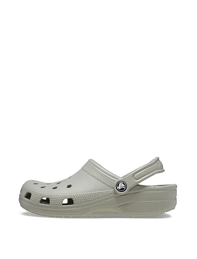 Мужские кроксы Crocs резиновые серые - фото 3 - Miraton
