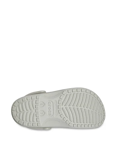 Мужские кроксы Crocs резиновые серые - фото 6 - Miraton