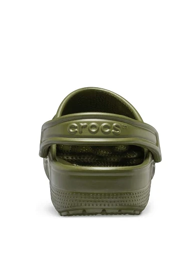 Чоловічі крокси Crocs гумові зелені (10001-309) - фото 3 - Miraton