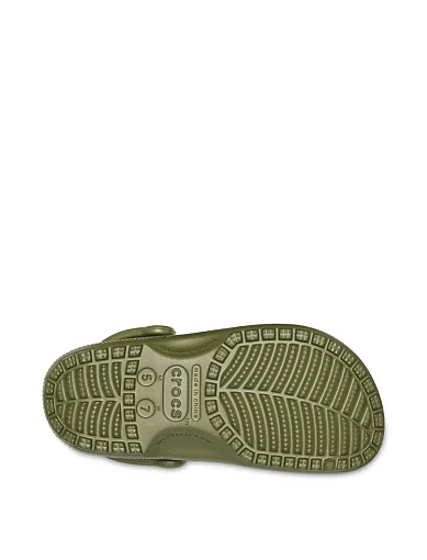 Чоловічі крокси Crocs гумові зелені (10001-309) - фото 5 - Miraton