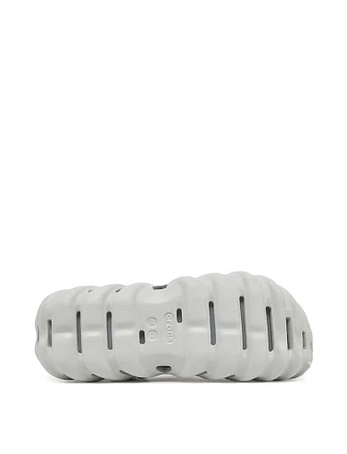 Жіночі крокси Crocs гумові сірі - фото 6 - Miraton