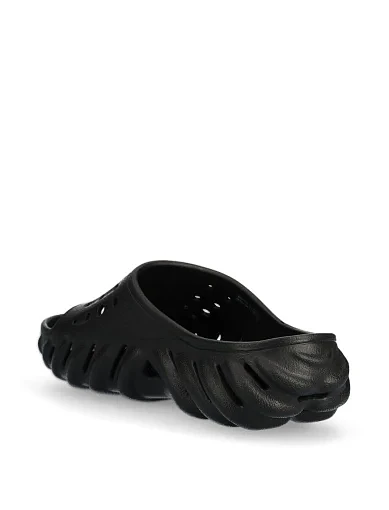 Чоловічі шльопанці Crocs гумові чорні (208170-001) - фото 3 - Miraton