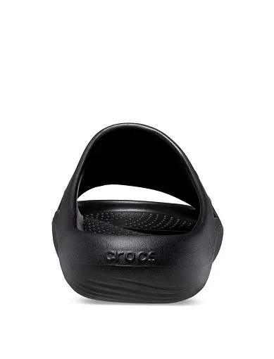 Чоловічі шльопанці Crocs гумові чорні (208392-001) - фото 4 - Miraton
