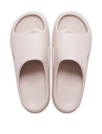 Жіночі шльопанці Crocs гумові рожеві - фото 5 - Miraton