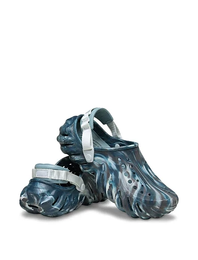 Мужские кроксы Crocs резиновые зеленые - фото 3 - Miraton